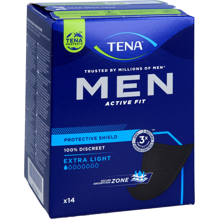 TENA Men Active Fit Level 0 Inkontinenz Einlagen, 14 St