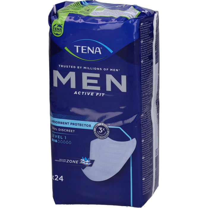 TENA Men Active Fit Level 1 Inkontinenzeinlagen, 24 St. Einlagen