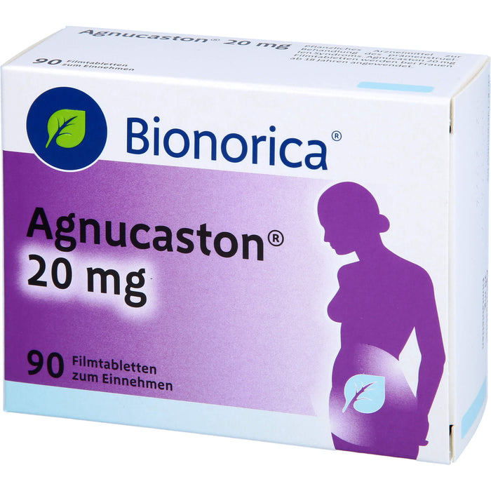 Bionorica Agnucaston 20 mg Filmtabletten beim prämenstruellen Syndrom, 90 St. Tabletten