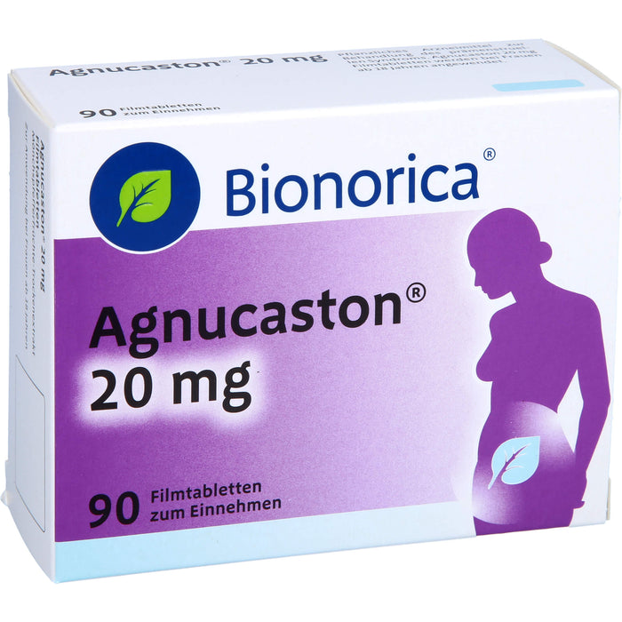Bionorica Agnucaston 20 mg Filmtabletten beim prämenstruellen Syndrom, 90 St. Tabletten