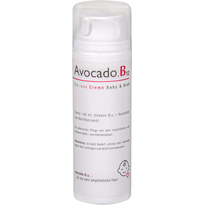 Avocado.B12 -Die rosa Creme-Baby & Kind, 140 ml CRE