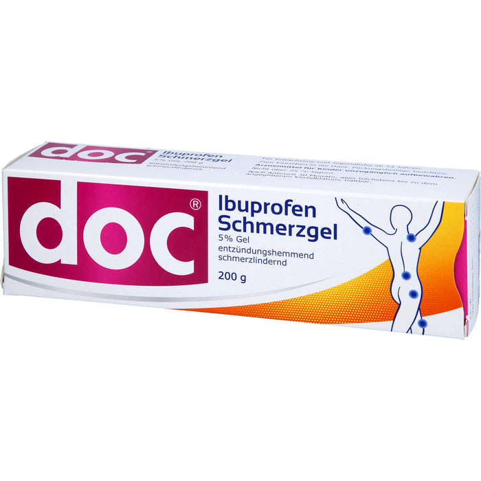 doc® Ibuprofen Schmerzgel, 5 % Gel, 200 g GEL