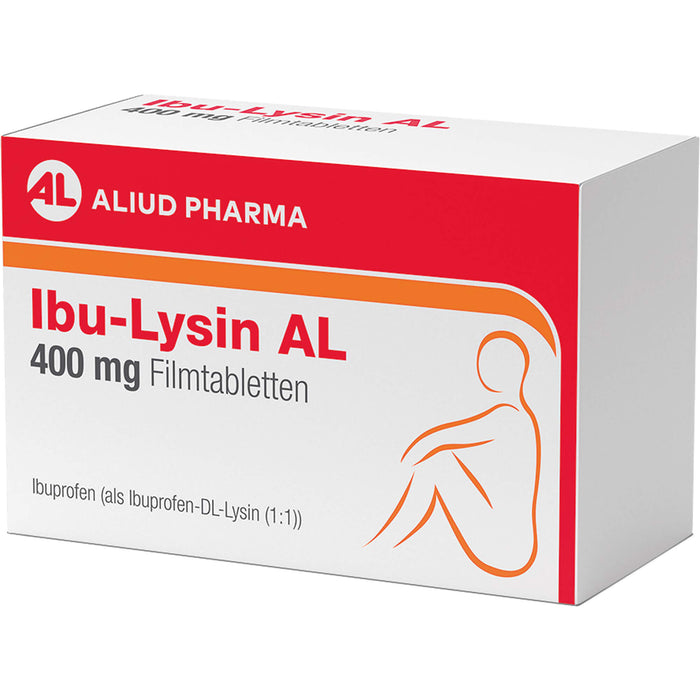 Ibu-Lysin AL 400 mg Filmtabletten bei akuten Schmerzen, 50 St. Tabletten