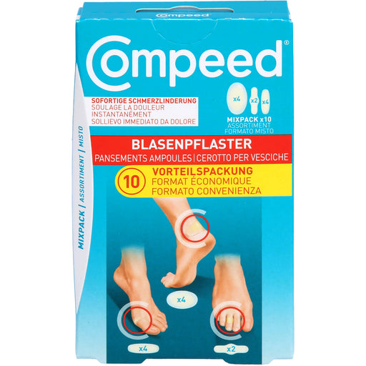 Compeed Blasenpflaster Mixpack, 10 St. Pflaster