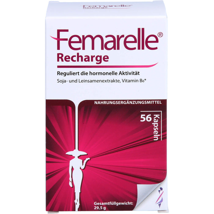 Femarelle Recharge Kapseln reguliert die hormonelle Aktivität, 56 St. Kapseln