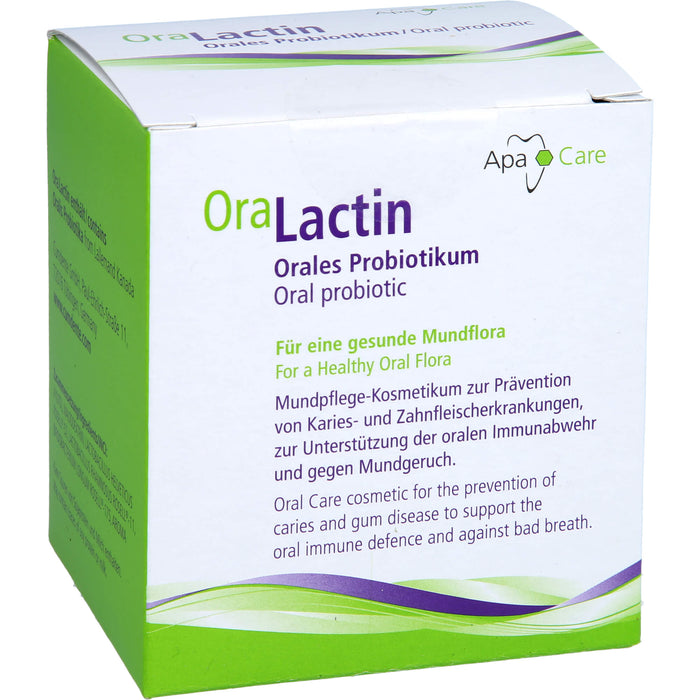 Oralactin orales Probiotikum Pulver für eine gesunde Mundflora, 30 St. Beutel