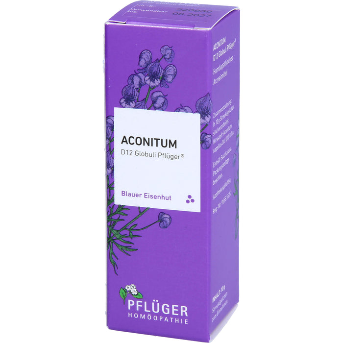 Pflüger Aconitum D12 Globuli Dosierspender, 10 g Globuli