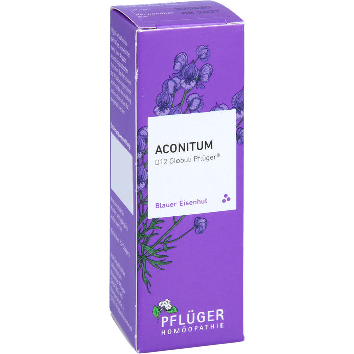 Pflüger Aconitum D12 Globuli Dosierspender, 10 g Globuli