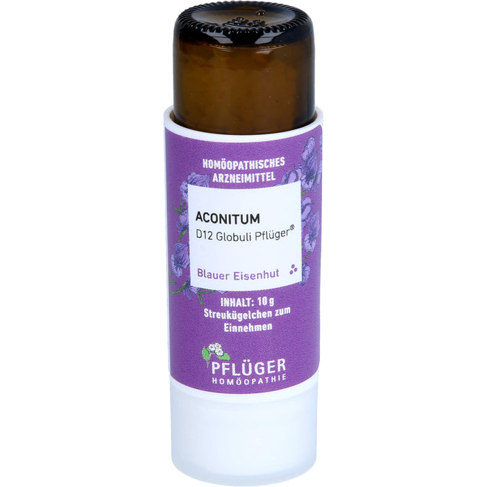 Pflüger Aconitum D12 Globuli Dosierspender, 10 g Globuli