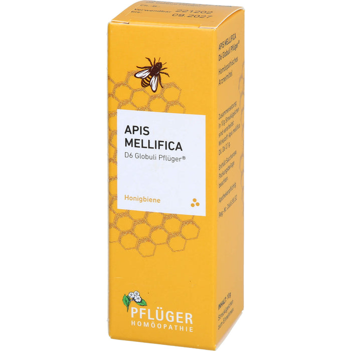 Pflüger Apis mellifica D6 Globuli im Dosierspender, 10 g Globuli