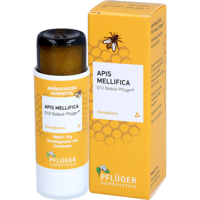 Pflüger Apis mellifica D12 Globuli Dosierspender, 10 g Globuli