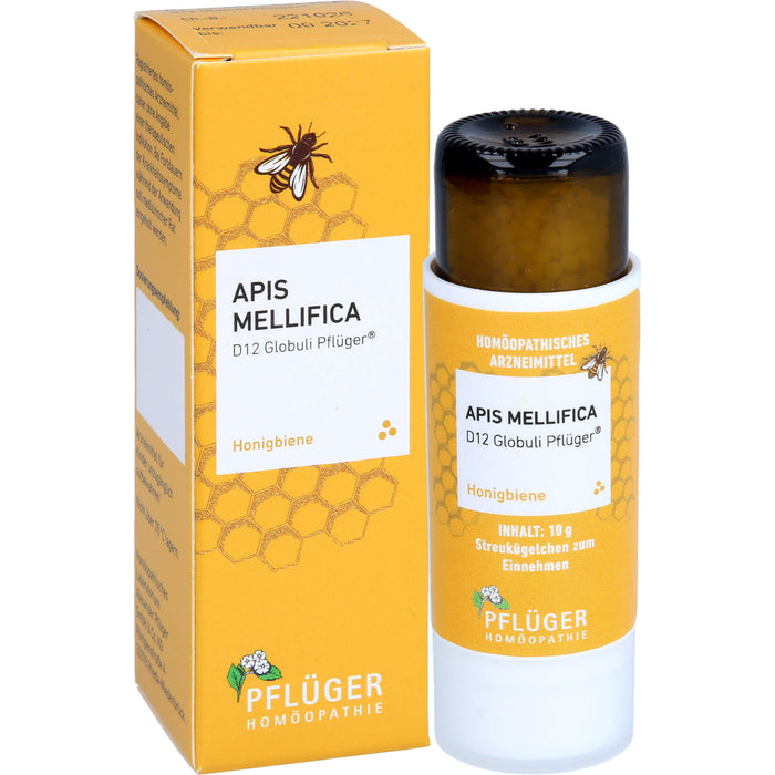 Pflüger Apis mellifica D12 Globuli Dosierspender, 10 g Globuli