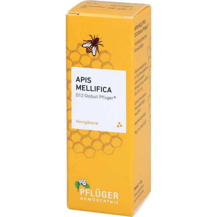 Pflüger Apis mellifica D12 Globuli Dosierspender, 10 g Globuli