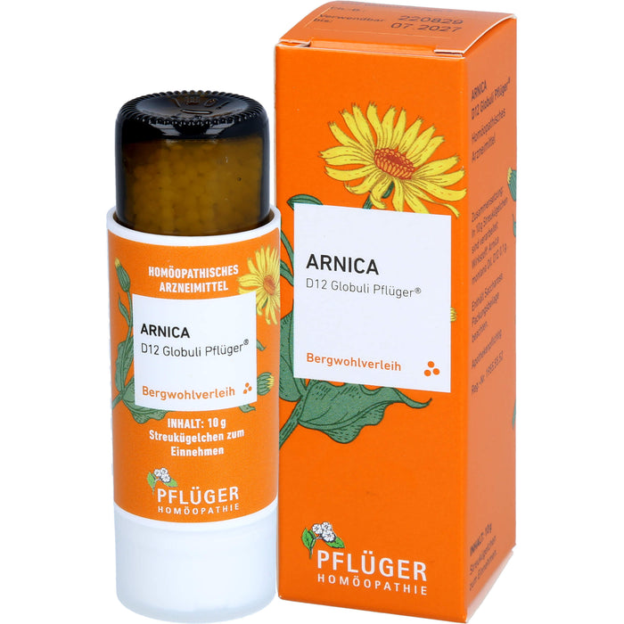Pflüger Arnica D12 Globuli Dosierspender, 10 g Globuli