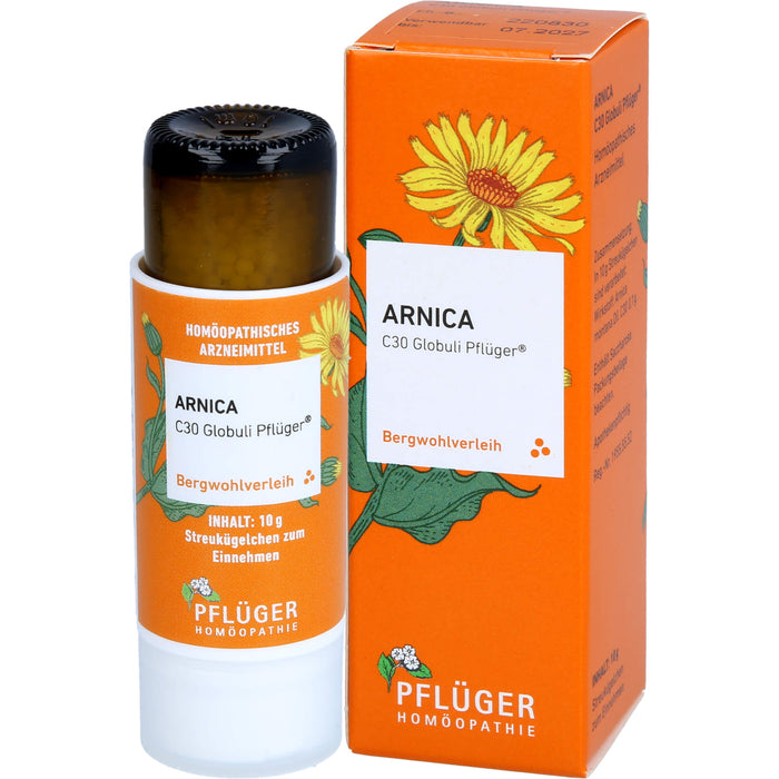 Pflüger Arnica C30 Globuli Dosierspender, 10 g Globuli