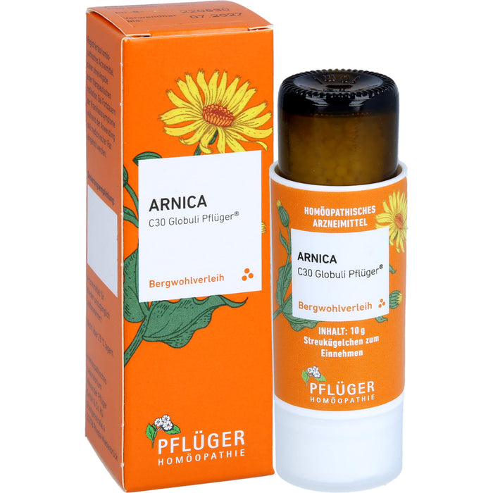 Pflüger Arnica C30 Globuli Dosierspender, 10 g Globuli