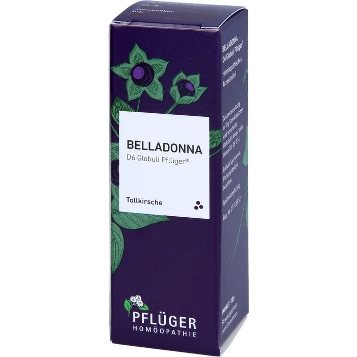 Pflüger Belladonna D6 Globuli Dosierspender, 10 g Globuli