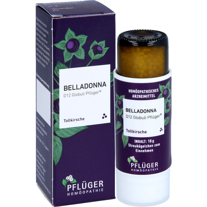 Belladonna D12 Globuli Pflüger Dosierspender, 10 g GLO