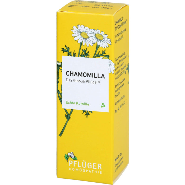 Pflüger Chamomilla D12 Globuli Dosierspender, 10 g Globuli