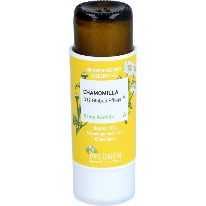 Pflüger Chamomilla D12 Globuli Dosierspender, 10 g Globuli