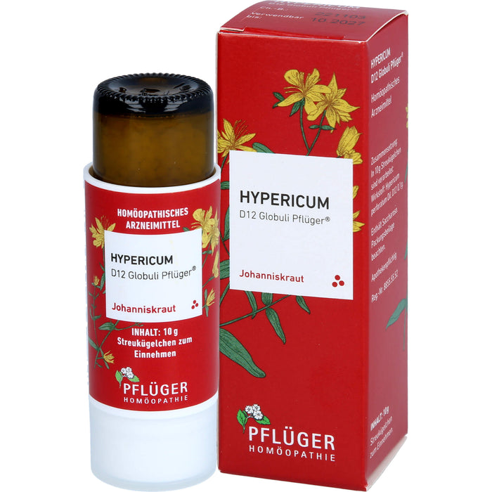 Pflüger Hypericum D12 Globuli, 10 g Globuli