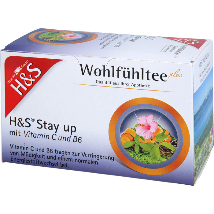 H&S Stay up mit Vitamin C und B6, 20X1.5 g FBE