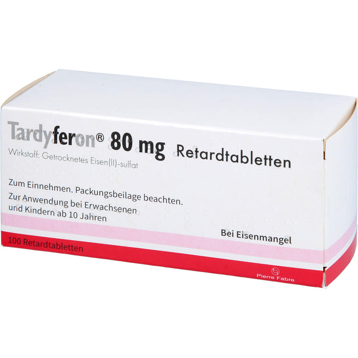 Tardyferon Depot-Eisen(II)-sulfat 80 mg CC Pharma Retardtabletten, 100 St RET