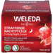 WELEDA straffende Nachtpflege mit Granatapfel & Maca-Peptiden mindert Falten  und regeneriert die Haut, 40 ml Creme