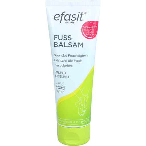 Efasit Fuß Balsam spendet Feuchtigkeit und erfrischt die Füße, 75 ml Balsam