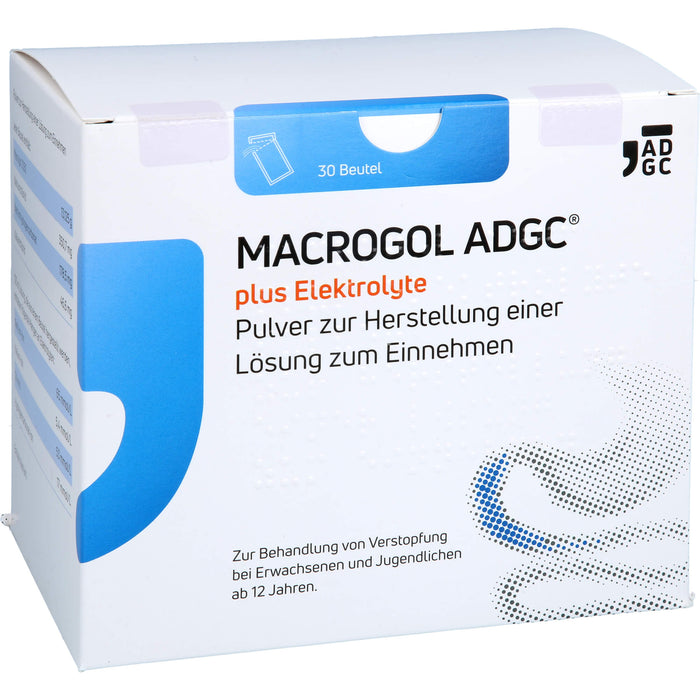 Macrogol Adgc Plus Elektro, 30 St PLE