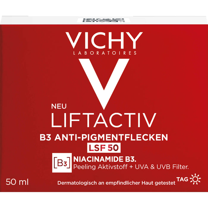 VICHY LIFTACTIV B3 Anti-Pigmentflecken Creme LSF50, 50 ml CRE