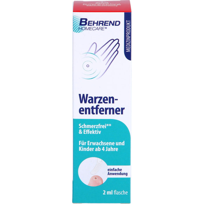 Behrend Warzenentferner für Hand & Fuß, 2 ml Lösung