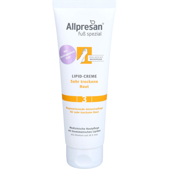 Allpresan Fuß spezial Nr.3 Lipid-Creme für sehr trockene Haut, 125 ml Creme