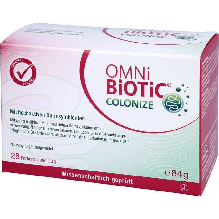OMNI BIOTIC Colonize Pulver, 28 St. Beutel