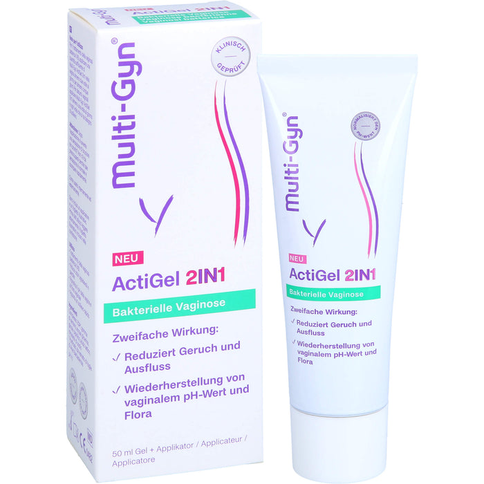 Multi-Gyn ActiGel 2in1 Vaginalgel bei bakterieller Vaginose, 50 ml Gel