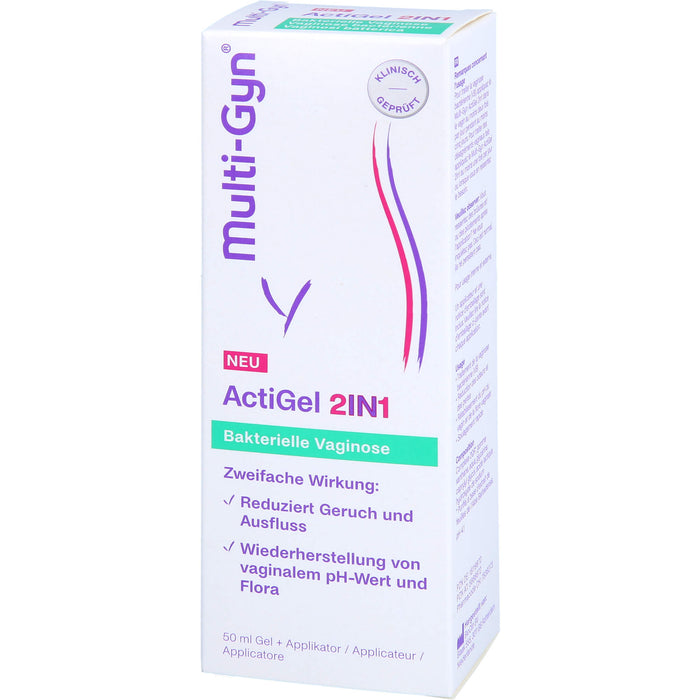 Multi-Gyn ActiGel 2in1 Vaginalgel bei bakterieller Vaginose, 50 ml Gel