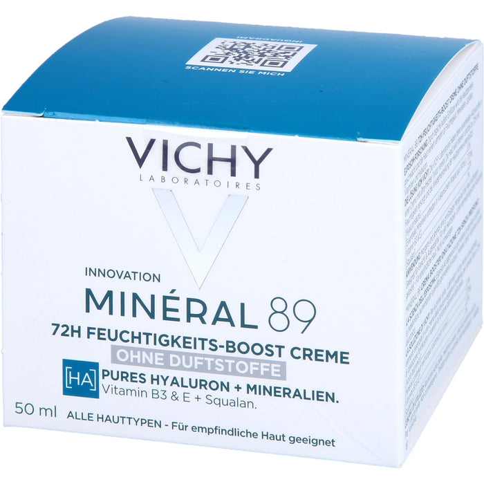 VICHY Mineral 89 Creme ohne Duftstoffe, 50 ml CRE