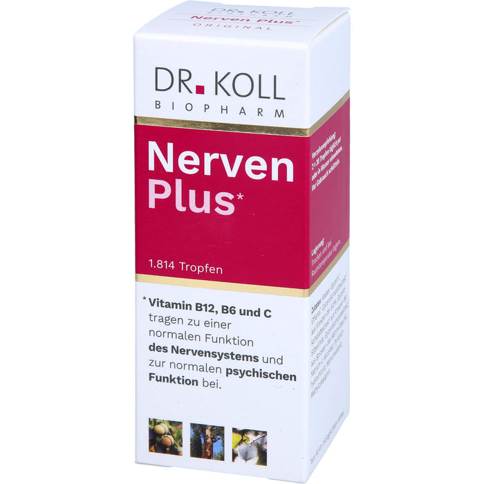 DR. KOLL Nerven Plus Gemmo Komplex Tropfen, 50 ml Lösung