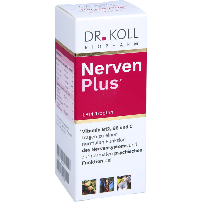 DR. KOLL Nerven Plus Gemmo Komplex Tropfen, 50 ml Lösung