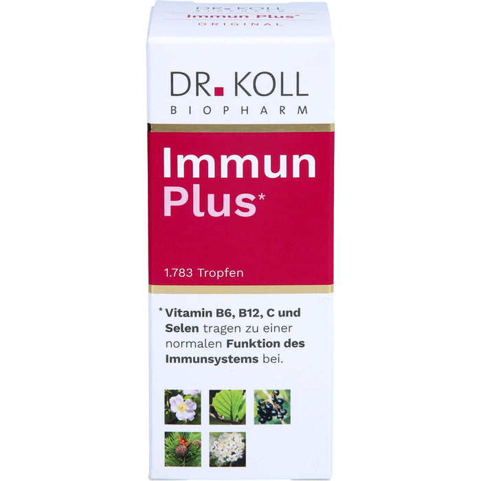 Immun Plus Dr.Koll Gemmo Komplex Vit.B6 B12 Selen, 50 ml TRO