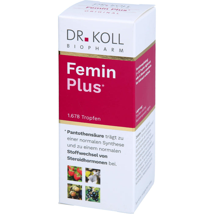 Femin Plus Dr.Koll Gemmo Komplex Himbeere Vit.B12, 50 ml TRO
