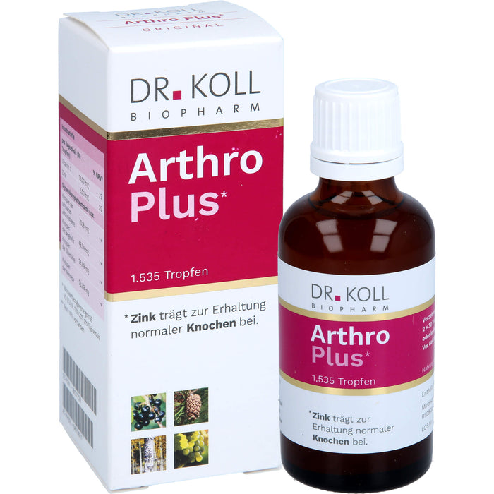 Dr. Koll Arthro Plus Tropfen tragen zur Erhaltung normaler Knochen bei, 50 ml Tropfen