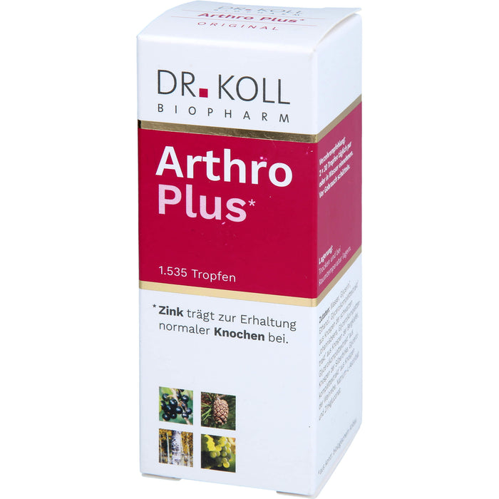 Arthro Plus Dr.Koll Gemmo Komplex Weinrebe Zink, 50 ml TRO