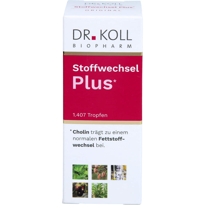DR. KOLL Stoffwechsel Plus Gemmo Komplex Tropfen, 50 ml Lösung