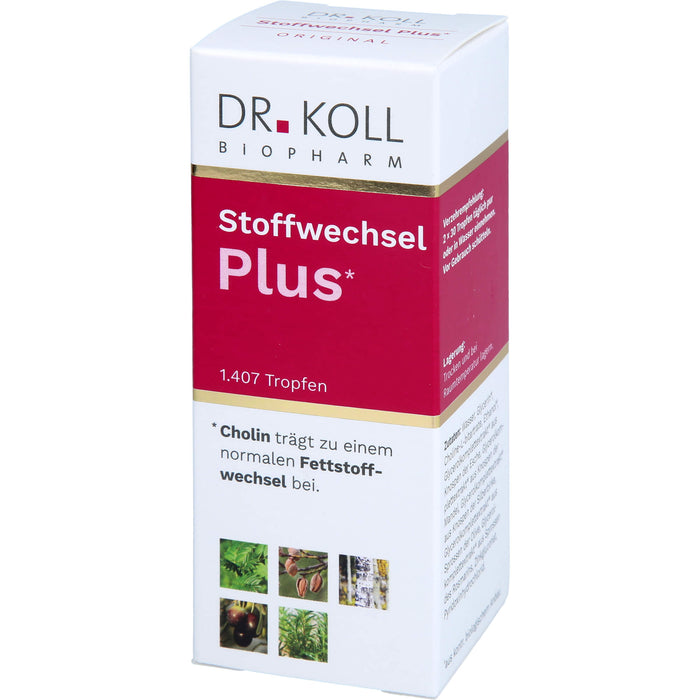 DR. KOLL Stoffwechsel Plus Gemmo Komplex Tropfen, 50 ml Lösung