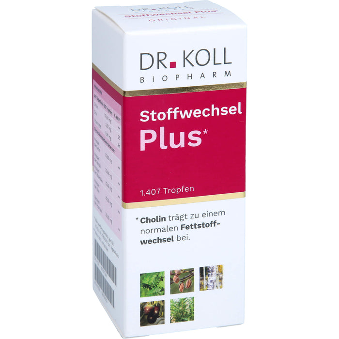 DR. KOLL Stoffwechsel Plus Gemmo Komplex Tropfen, 50 ml Lösung