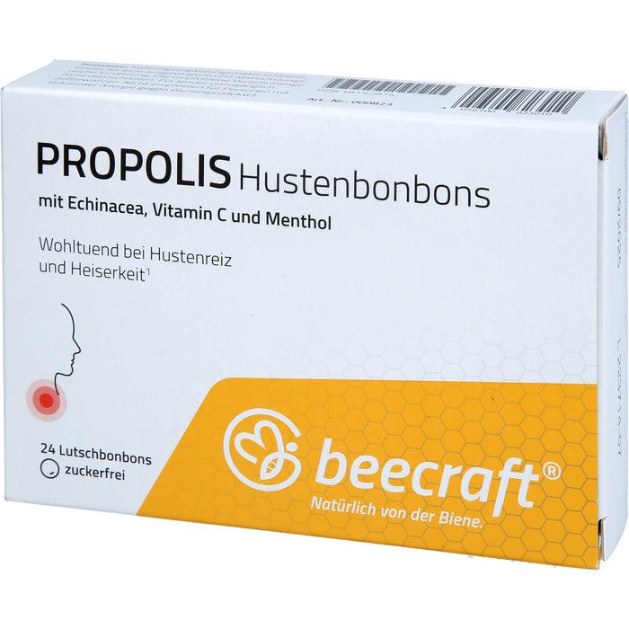 Beecraft Propolis Husten-Bonbons, 24 St. Bonbons