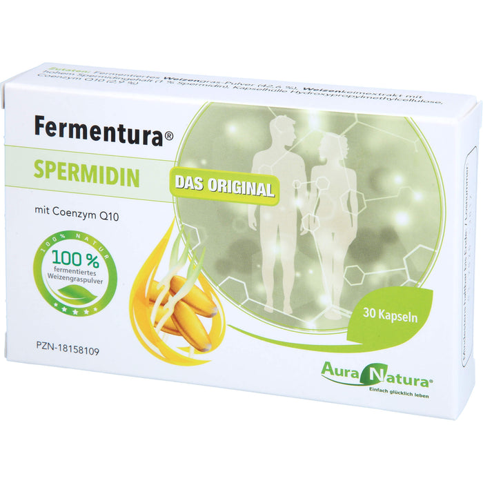 AuraNatura Fermentura Spermidin, 30 St KAP