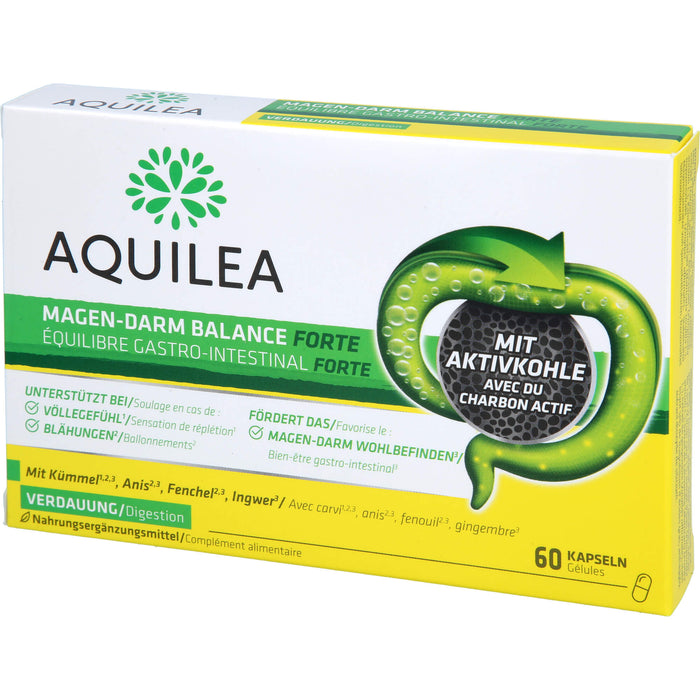 Aquilea Magen Darm Balance forte Kapseln, 60 St. Kapseln