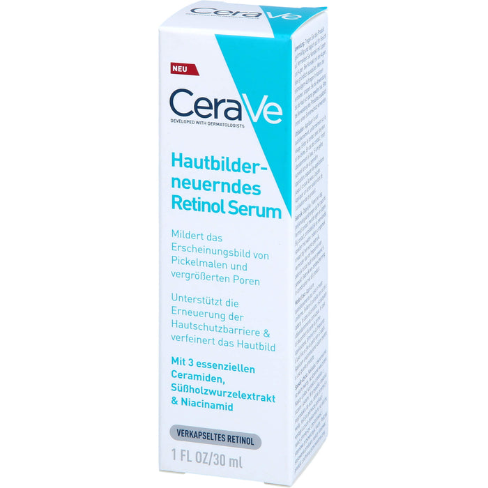 CeraVe hautbilderneuerndes Retinol Serum für unebene und unreine Haut, 30 ml Gel